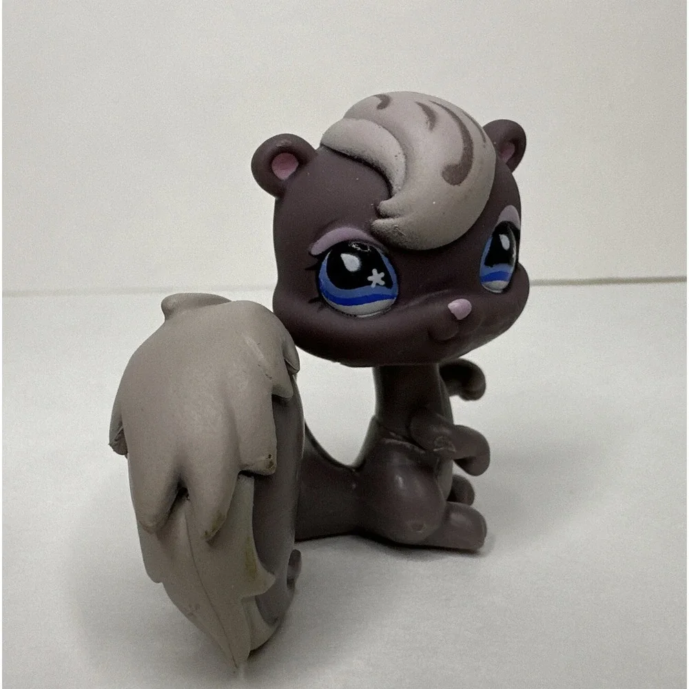 LPS Littlest Pet Shop Grey Gray Squirrel